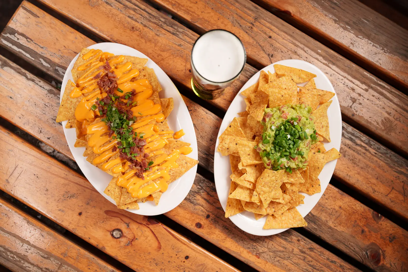 Variedad de nachos